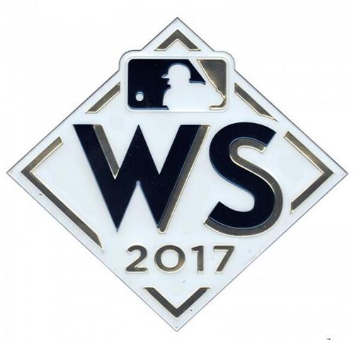 Stitched MLB World Series Emboss Tech Jersey Patch